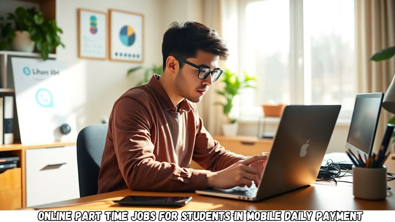 Online Part-Time Jobs for Students Using Mobile Devices