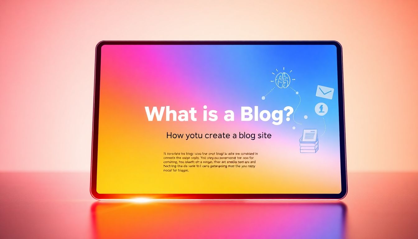 What is a Blog? How to Create a Blog Site