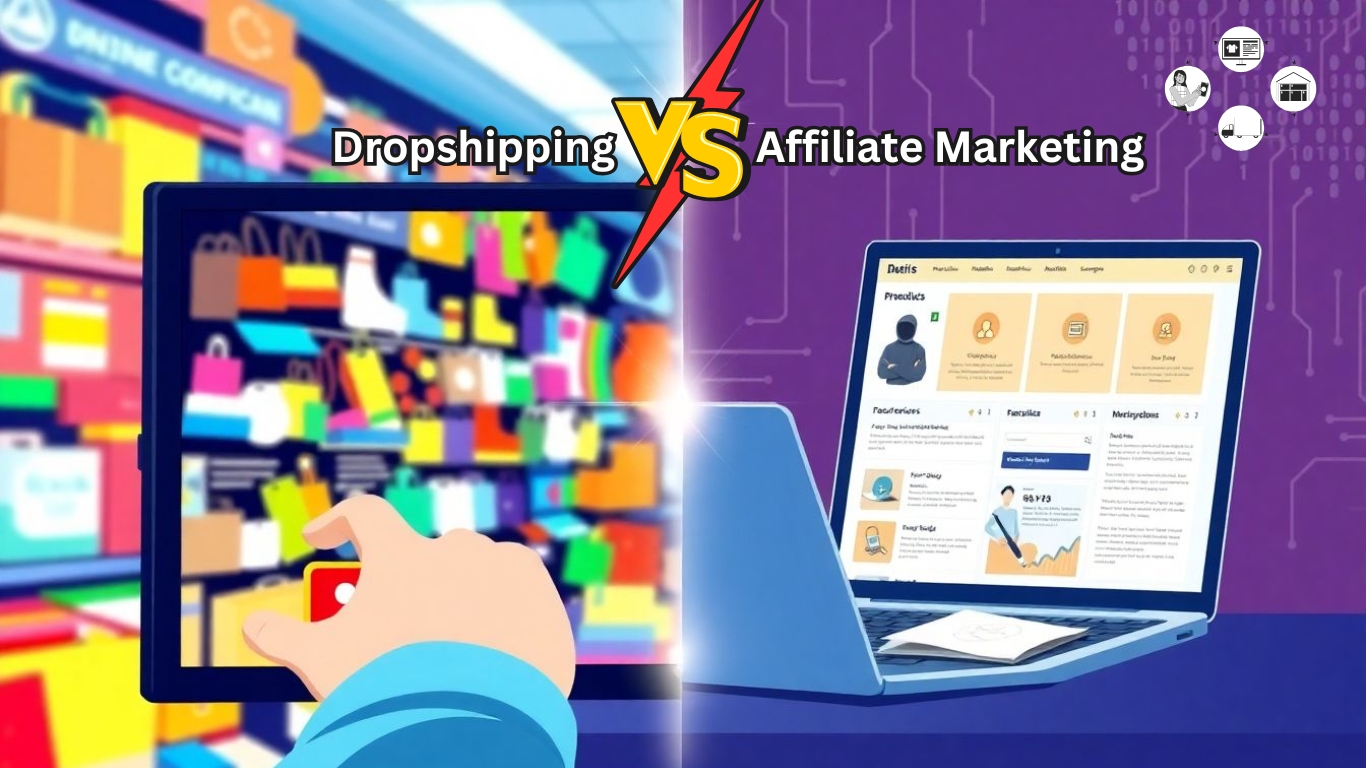 Dropshipping vs Affiliate Marketing – Which One is More Profitable